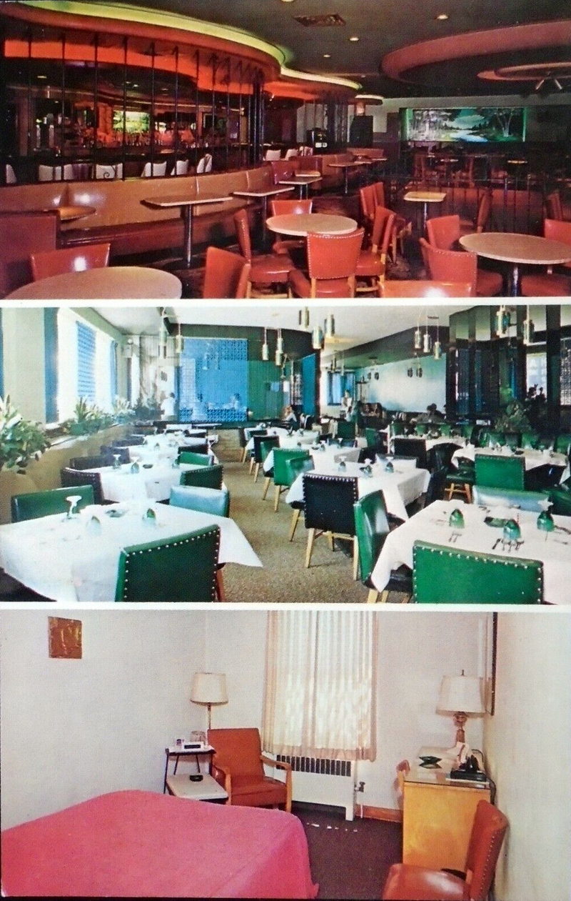 Del Mar Hotel - Vintage Postcard